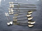 Antiek lot DJOKJA Lepeltje en Prikkers Indonesie, Antiek en Kunst, Antiek | Bestek, Verzenden