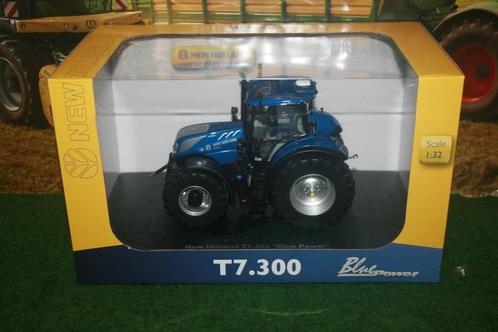 Boeryes: New Holland T7.300 LWB Auto Command Blue Power, Hobby en Vrije tijd, Modelauto's | 1:32, Nieuw, Tractor of Landbouw, Universal Hobbies