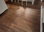Mooie massief houten eikenvloer, Parket, Bruin, Gebruikt, Klassiek