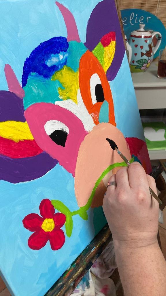 schilderen met acrylverf workshop, Hobby en Vrije tijd, Schilderen, Nieuw, Acrylverf, Ophalen