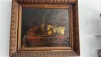 antiek schilderij 100x80, Antiek en Kunst, Kunst | Schilderijen | Klassiek, Ophalen
