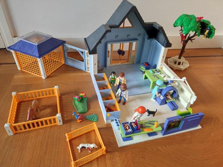 Playmobil 4343 - Dierenkliniek met Verblijven, Kinderen en Baby's, Speelgoed | Playmobil, Zo goed als nieuw, Los playmobil, Ophalen of Verzenden
