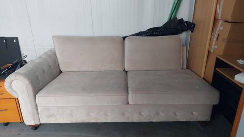 Beige Loveseat / Halve Bank - Comfortabel en Stijlvol, Huis en Inrichting, Banken | Sofa's en Chaises Longues, Gebruikt, Tweepersoons