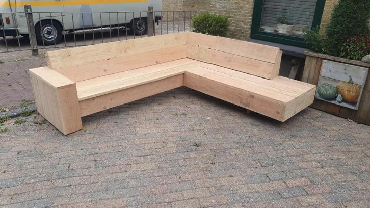 Douglas tuin/lounge banken., Tuin en Terras, Tuinsets en Loungesets, Nieuw, Hout, Bank, Hocker, Stoel, Ophalen of Verzenden