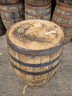 Houten regenton met messing kraan - whiskyvat 190 L - eiken, Met kraantje, 150 liter of meer, Nieuw, Ophalen of Verzenden