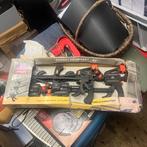 Lijmklemmen set - 6 stuks, Ophalen of Verzenden, Gebruikt