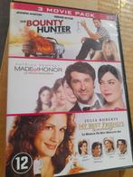 3 box dvd bounty hunter, made of honor en my best frinds wed, Alle leeftijden, Ophalen of Verzenden, Zo goed als nieuw