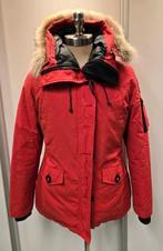 Originele rode Canada Goose dames parka - mt L - Montebello, Kleding | Dames, Jassen | Winter, Canada Goose, Maat 42/44 (L), Ophalen of Verzenden