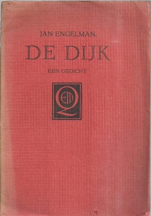 Engelman, Jan - De Dijk  Een gedicht 1937, Boeken, Gedichten en Poëzie, Gelezen, Eén auteur, Ophalen of Verzenden