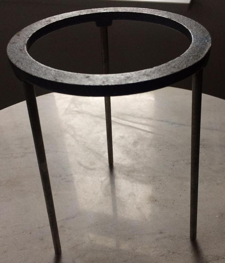 Stalen Kampvuur Pot Stand, Antiek en Kunst, Curiosa en Brocante, Ophalen of Verzenden