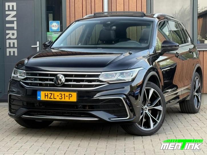 Volkswagen TIGUAN 1.4 TSI Hybrid R-Line Pano Trekhaak 20'', Auto's, Volkswagen, Bedrijf, Tiguan, ABS, Airbags, Alarm, Android Auto