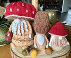 3 handgemaakte paddenstoelen gnomes, Huis en Inrichting, Woonaccessoires | Overige, Ophalen of Verzenden, Nieuw