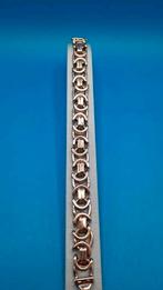 Witgouden platte Konings armband 18kt, Www.bredajuwelier.nl, Nieuw, Ophalen of Verzenden, Www.bredajuwelier.nl