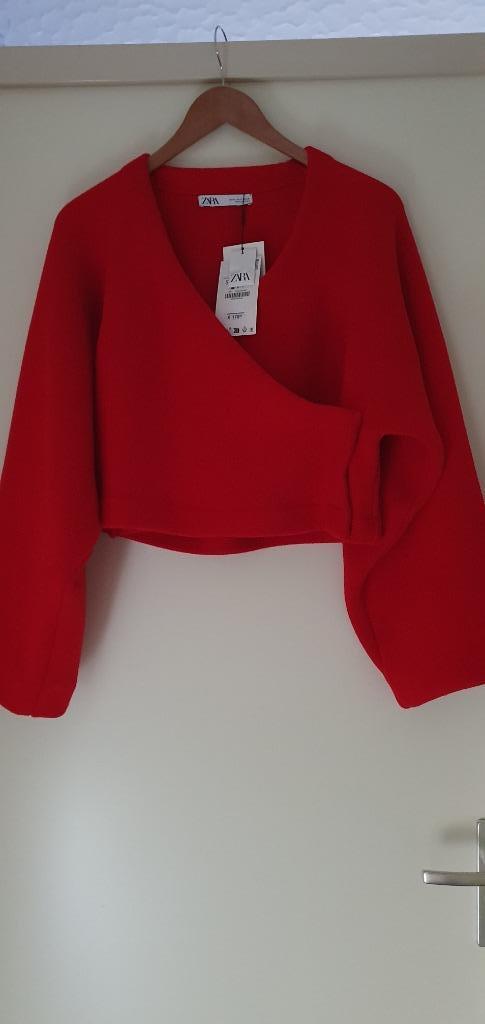 Nieuw vest jasje Zara maat S/M limited edition Rino en Pelle, Kleding | Dames, Truien en Vesten, Nieuw, Maat 38/40 (M), Rood, Ophalen of Verzenden