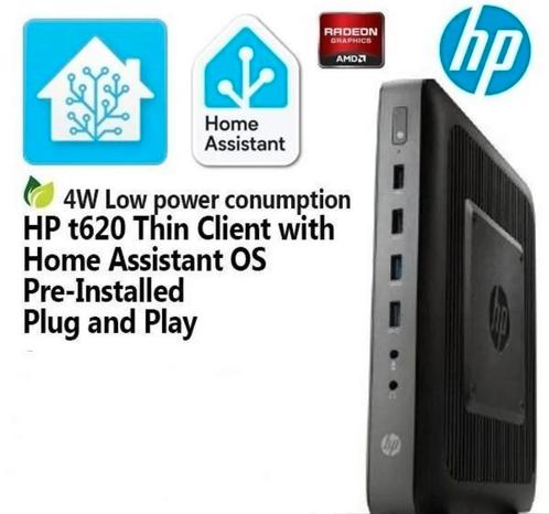 Home Assistant Server/Mini PC, Quadcore 4GB Ram 64GB SSD HP, Computers en Software, Desktop Pc's, Zo goed als nieuw, Minder dan 2 Ghz