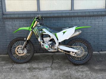 Kawasaki KX450 F (bj:2020) 4.2 uur elektrische start  beschikbaar voor biedingen