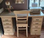 Riviera Maison Bureau - Taupe - Apeldoorn, Huis en Inrichting, Bureaus, Ophalen of Verzenden, Gebruikt, Bureau