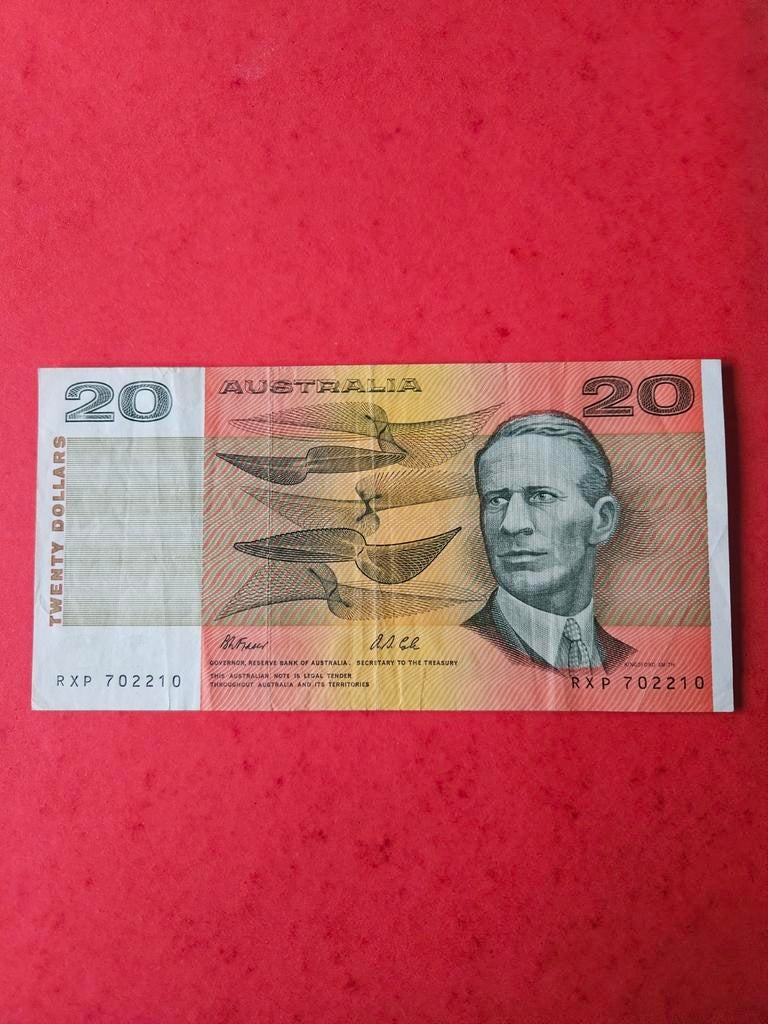 20 dollars Australië K.Smith, Ophalen of Verzenden, Los biljet