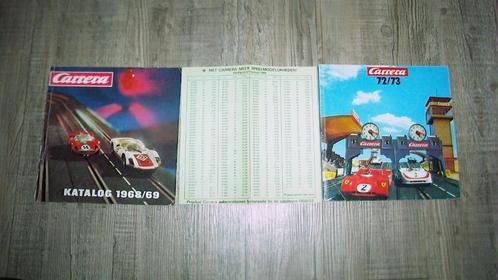 Folders Carrera en Schuco Dinky en meer, Boeken, Catalogussen en Folders, Gelezen, Catalogus, Ophalen of Verzenden