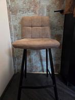 4 bartafelstoelen, Huis en Inrichting, Stoelen, Ophalen, Overige materialen, Bruin, Zo goed als nieuw