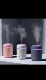 Aroma Diffuser - Zwart/Wit/Roze - 300ML - Geur Verdamper, Nieuw, Minder dan 25 cm, Kunststof, Wit