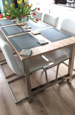 Stalen Tafelpoot set van 2, Huis en Inrichting, Tafelonderdelen, Ophalen, Minder dan 50 cm, 50 tot 100 cm, Rond