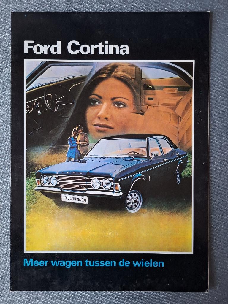 Brochure FORD CORTINA - 1972 NL, Verzenden, Gelezen, Ford