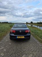 Volkswagen Eos 1.6 16V FSI 2006 Blauw nieuwe ketting, Auto's, 74 €/maand, Zwart, 4 cilinders, Leder