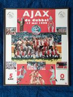 Ajax lijst De Dubbel 1998 Met certificaat In nieuwe lijst, Ophalen, Zo goed als nieuw, Ajax