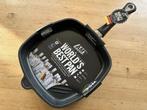 AMT Gastroguss Vierkante grillpan – 28x28 cm - De Beste Pan, Ophalen of Verzenden, Nieuw, Overige materialen, Koekenpan of Braadpan