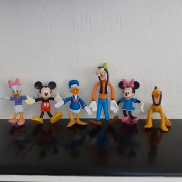 Disney flexibele figuren poppetjes  beschikbaar voor biedingen