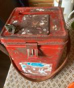 Grote vintage collectebus met sleutel, 25x15x15 cm, Ophalen of Verzenden, Huis en Inrichting