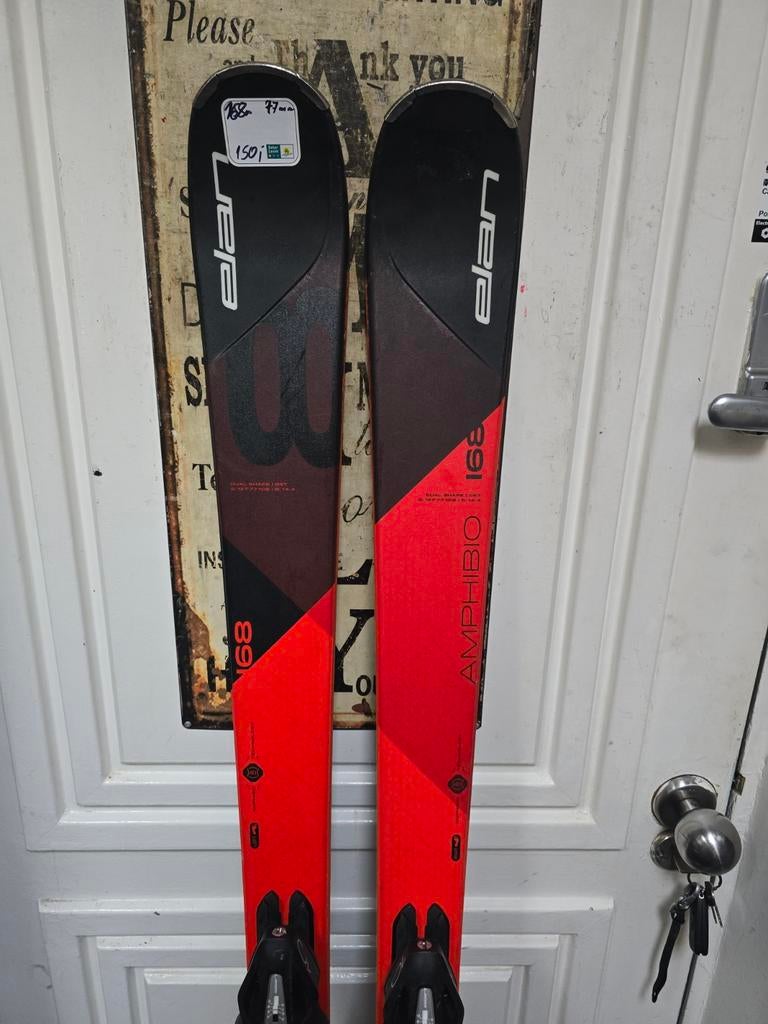Actie‼️elan AMPHIBIO 8 77mm all sneuw carve ski, Sport en Fitness, Skiën en Langlaufen, Zo goed als nieuw, Ski's, Skiën, Overige merken