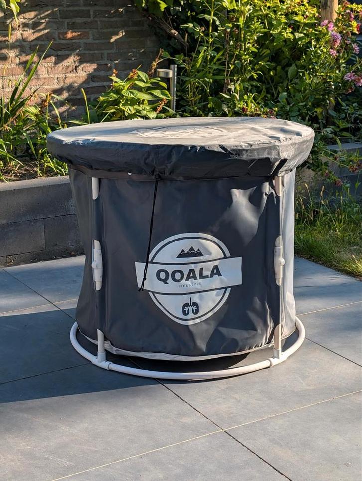 Qoala IJsbad met Diepvries en Koelelementen, Tuin en Terras, Bubbelbaden en Hottubs, Nieuw, Vast, Afdekzeil, Ophalen