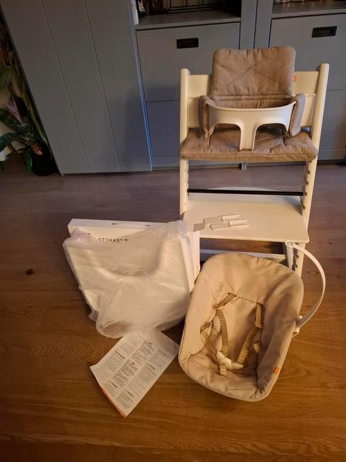 Stokke tripp trapp  met babyset en newbornset, Dieren en Toebehoren, Vogels | Toebehoren, Zo goed als nieuw, Ophalen of Verzenden