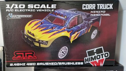 Corr Truck RC R/C 1:10 1/10 Brushed HI4170 HI4170BL Himoto, Hobby en Vrije tijd, Modelbouw | Radiografisch | Auto's, Gebruikt