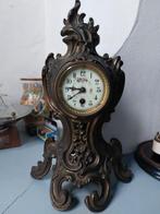 Antiek bronzen klok, Ophalen of Verzenden