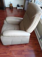 Sta op stoel, Huis en Inrichting, Fauteuils, Ophalen, Gebruikt, 50 tot 75 cm, Leer