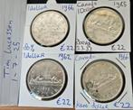 canada zilver dollars, Verzenden, Noord-Amerika, Setje, Zilver