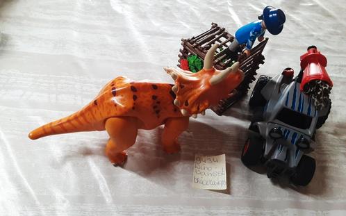 9434 dino baby vangst. Triceratops, Kinderen en Baby's, Speelgoed | Playmobil, Zo goed als nieuw, Complete set, Ophalen of Verzenden
