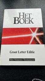 Het Boek, het nieuwe testament. Groot letter editi., Ophalen of Verzenden, Zo goed als nieuw, Christendom | Protestants, Diverse auteurs
