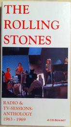The Rolling Stones 4 CD Box Radio & TV Sessions 1963 - 1969, Ophalen of Verzenden, Zo goed als nieuw, Poprock