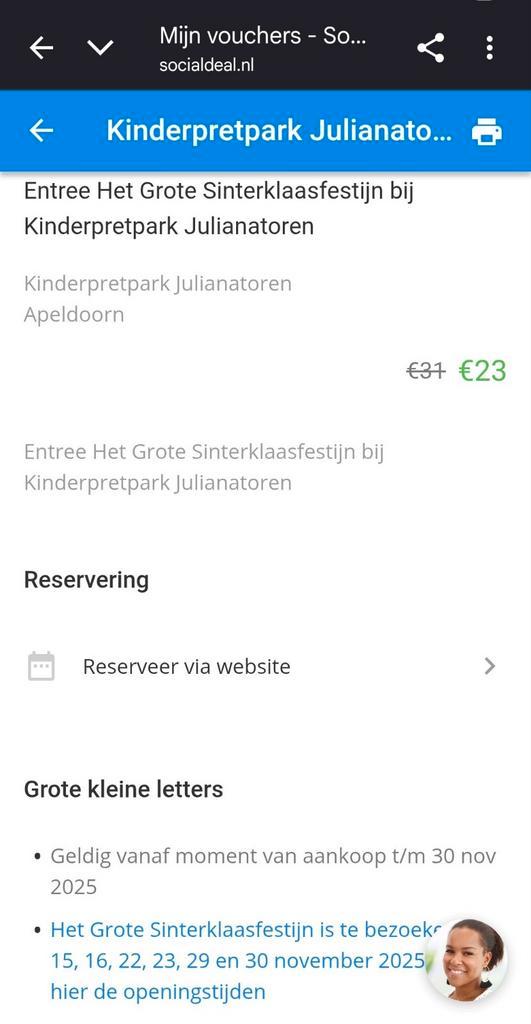 Toegangskaartjes Julianatoren (2x) - Vandaag of morgen!, Tickets en Kaartjes, Recreatie | Pretparken en Attractieparken, Twee personen