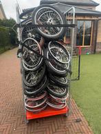 Te koop partij gebruikte bakfiets voorwielen 20 inch, Fietsen en Brommers, Ophalen, Gebruikt, Algemeen, Wiel