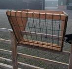 Hooiruif ~ 4 st ~ voor op een hek ~ schaap geit ~ ruif hooi, Dieren en Toebehoren, Ophalen, Gebruikt