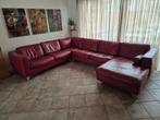 Lederen hoekbank  Topmerk Machalke 335x260x160cm, Huis en Inrichting, Banken | Bankstellen, Ophalen, 250 tot 300 cm, Gebruikt