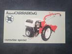 Tractor folder Antonio CARRAROdiG, Ophalen of Verzenden, Zo goed als nieuw