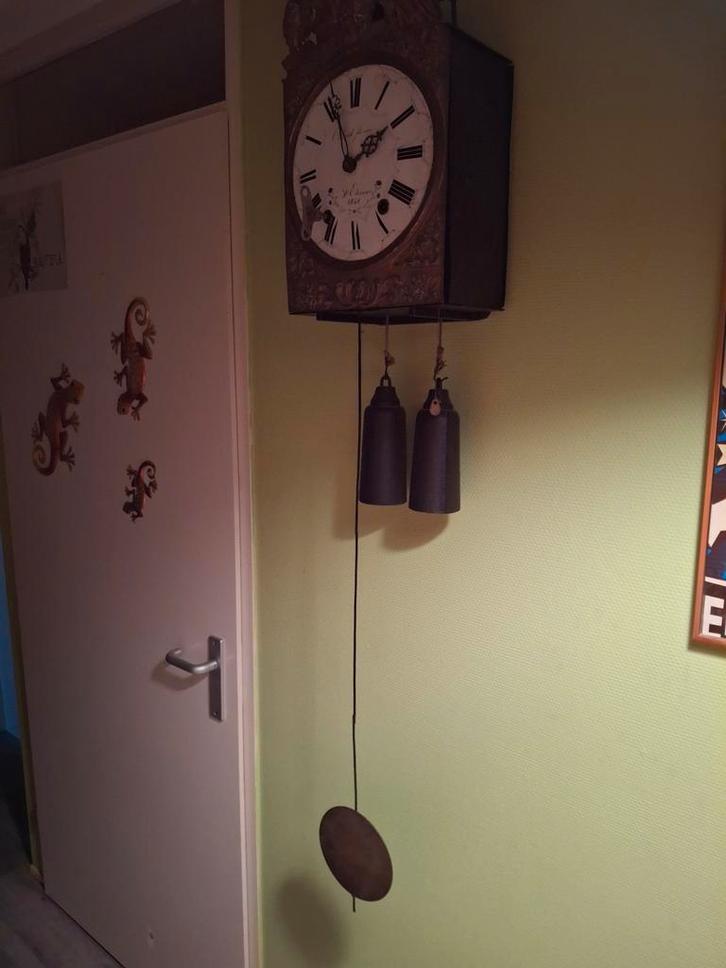 Drie Klokken: Comtoise, Friese Staartklok, Koekoeksklok, Antiek en Kunst, Antiek | Klokken, Ophalen of Verzenden