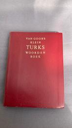 Van goors klein Turks woordenboek, Ophalen of Verzenden, Zo goed als nieuw, Overige uitgevers