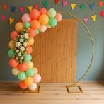 Mooie grote ronde of ovale Backdrop te huur bruiloft/feestje, Hobby en Vrije tijd, Feestartikelen | Verhuur, Ophalen, Zo goed als nieuw